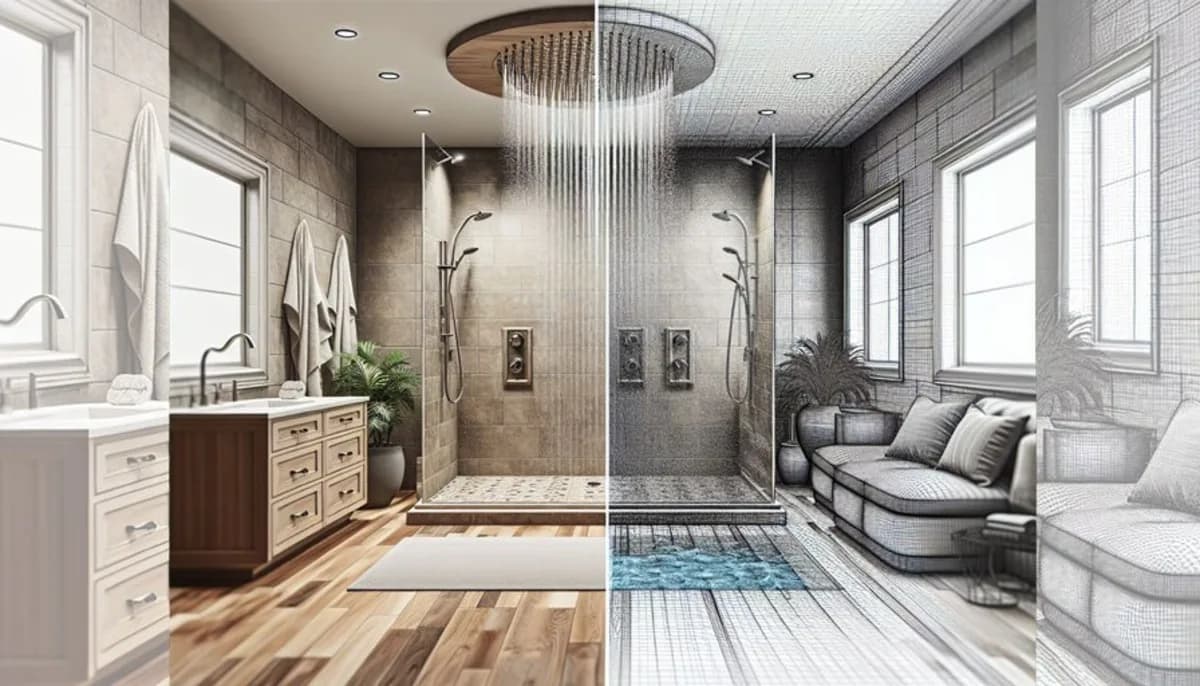Madera Custom Showers by Res-Comm Madera
