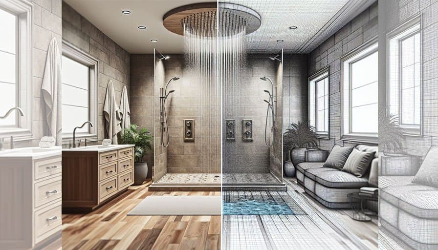 Madera Custom Showers by Res-Comm Madera
